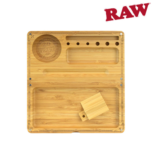 20 Year RAW Bamboo Backflip Rolling Tray