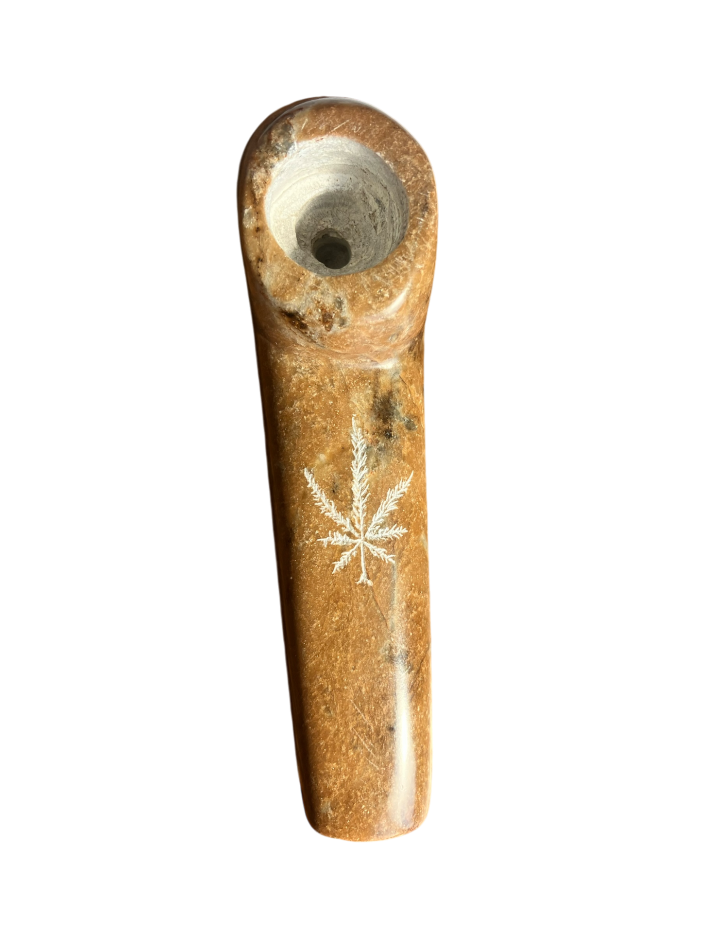 Howard Moose Carved Soapstone Pipe