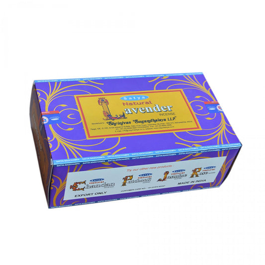 SATYA Natural Lavender Incense Pack