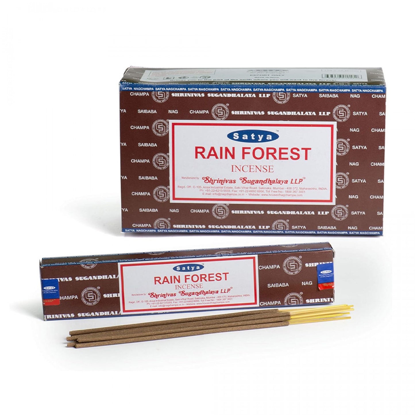 SATYA Rain Forest Incense Pack