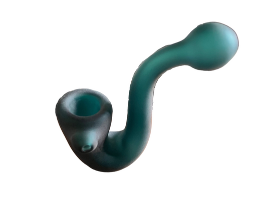 Red Eye Glass Sandblasted Sherlock Pipe