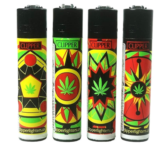 Clipper Jamaican Mandela Lighter