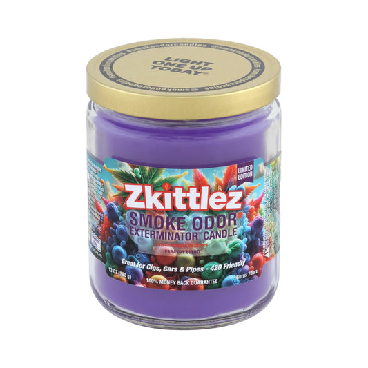 Smoke Odor Exterminator  13oz Zkittlez Candle (Limited Edition)