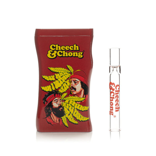 Cheech & Chong® Glass  3.8" Parked Dugout