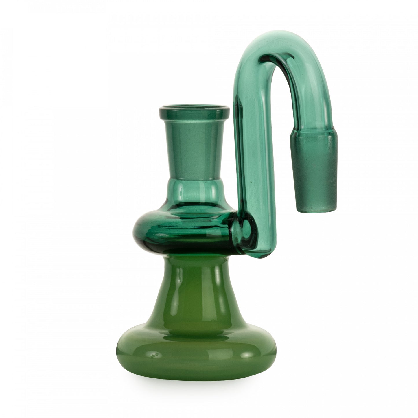 Red Eye Glass 14mm 90 Degree Dry Catcher in Teal.