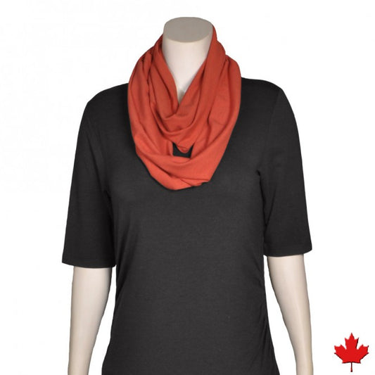 Bamboo Unisex Hemp Infinity Scarf