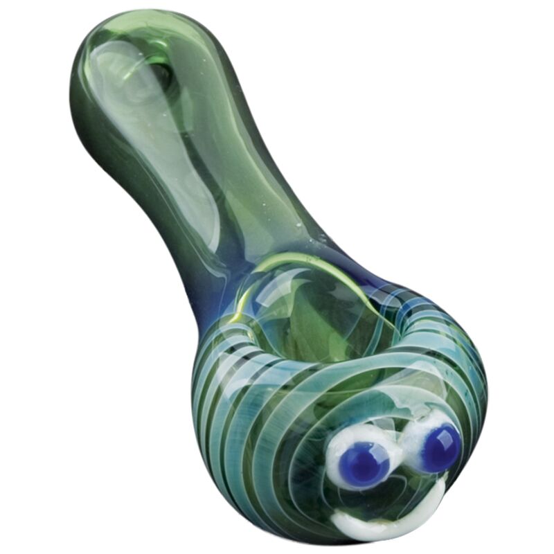 Red Eye Glass Econo Swirl Hand Pipe