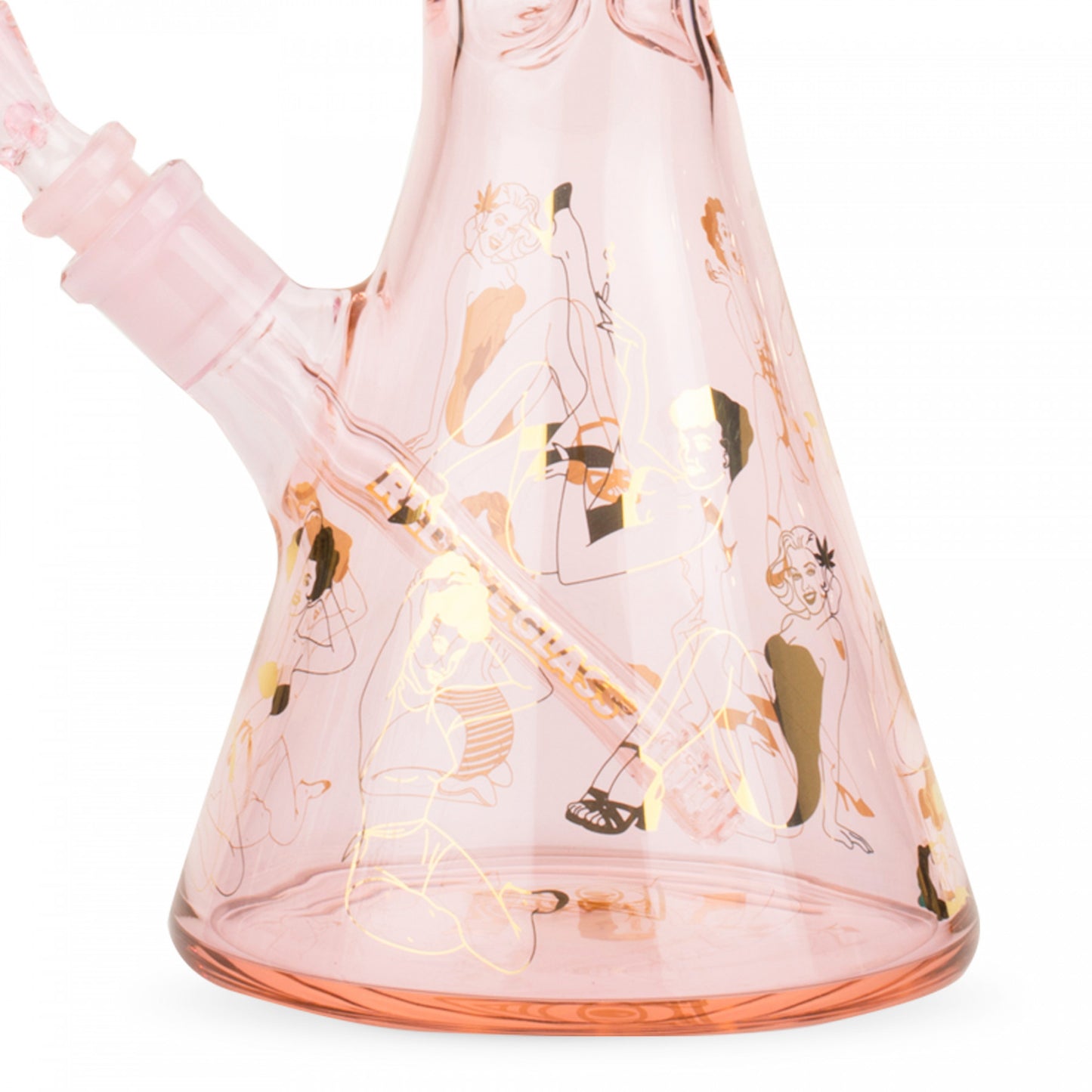 Red Eye Glass 15" Pin-Up Bong