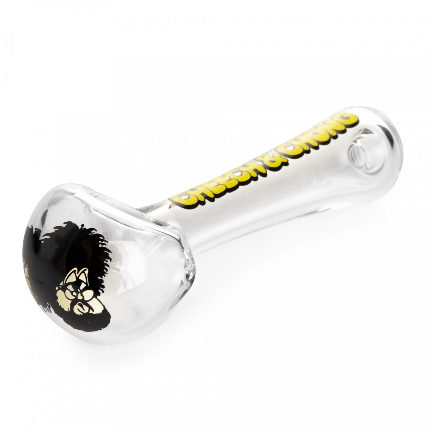 CHEECH & CHONG® GLASS 4.5" Bloat On Hand Pipe