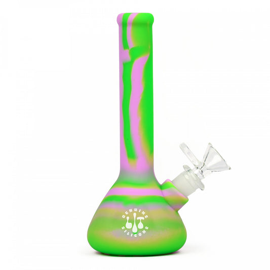 Lit Silicone 7.5" Beaker Bong