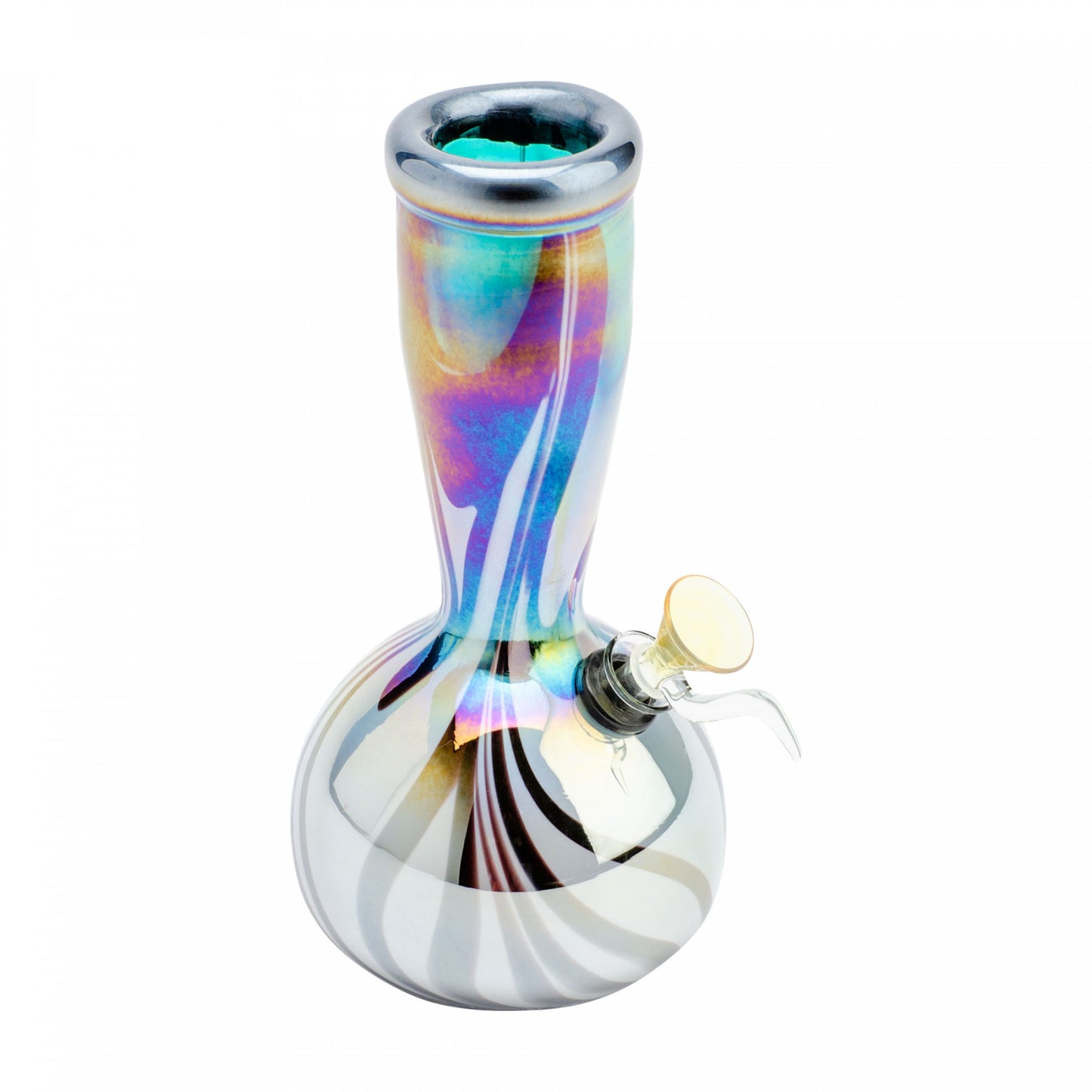 Retro Glass Metallic Aerolite Bong