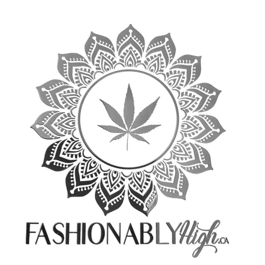 Fashionably High Silver Mandala Sticker