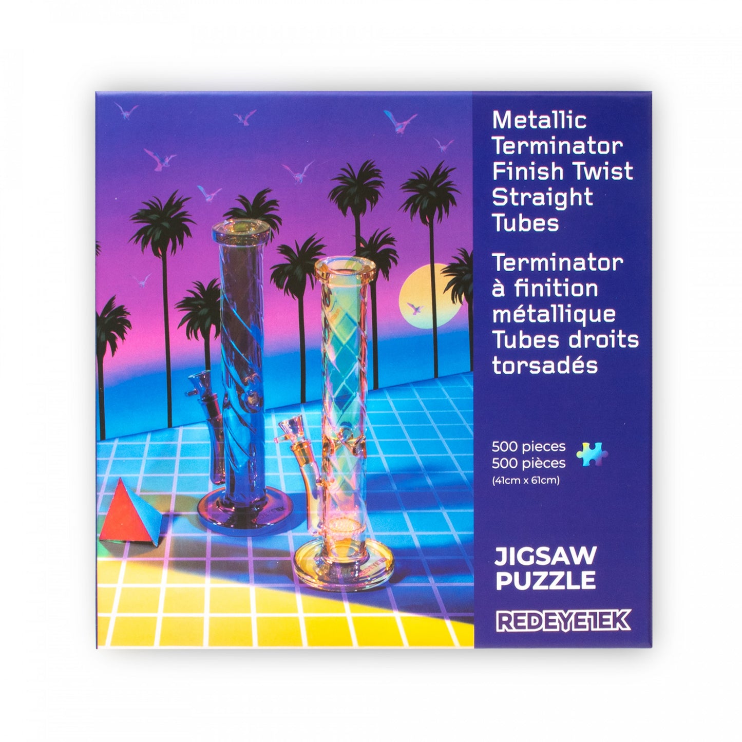 Red Eye Tek 500 Piece Bong Jigsaw Puzzle!