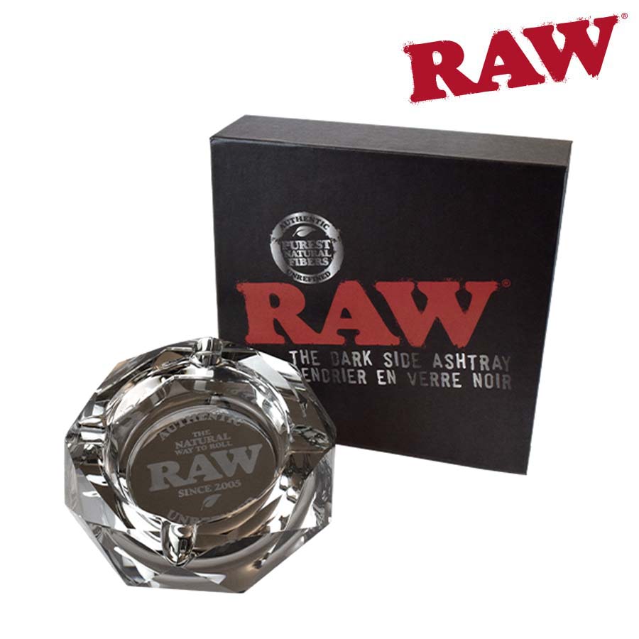Raw Dark Side Glass Ashtray Vancouver Canada