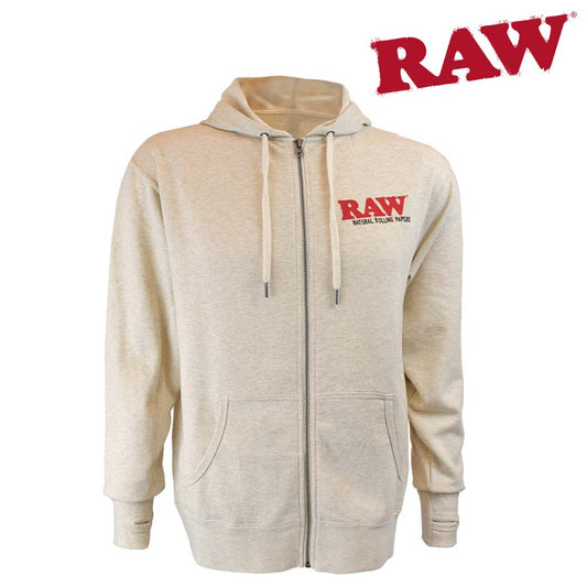 RAW Organic Zipper Hoodie