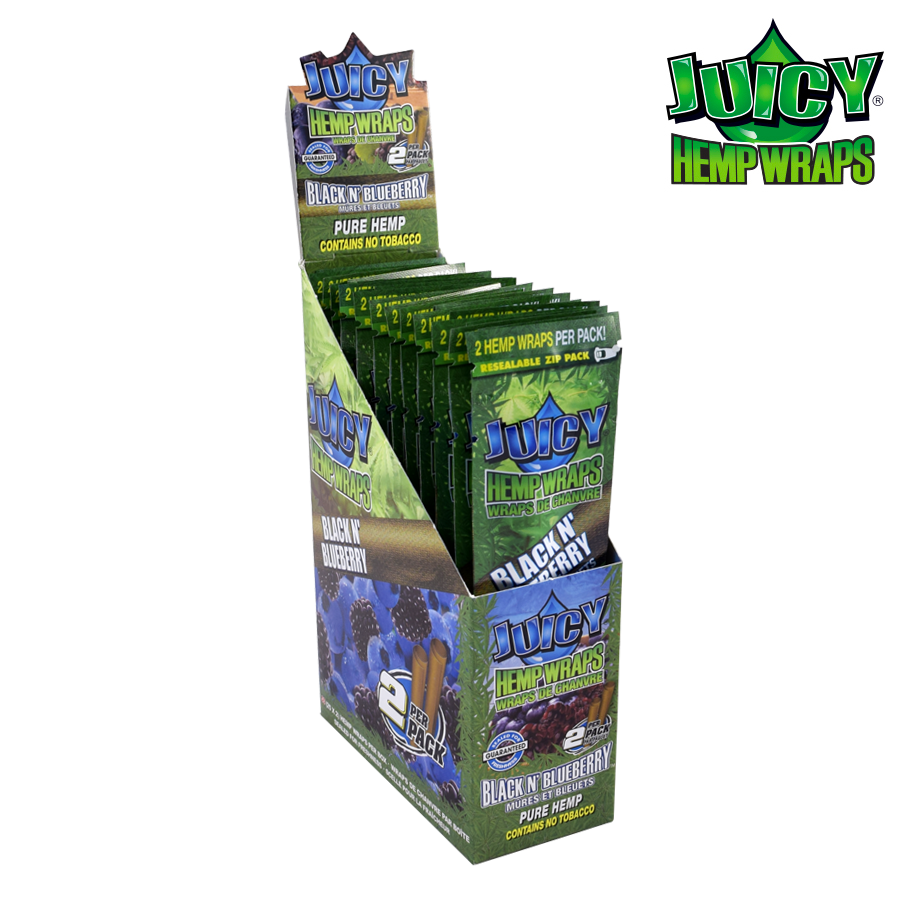 Juicy Hemp Wrap Blueberry