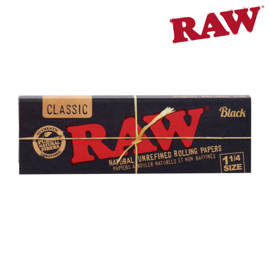 RAW BLACK 1¼