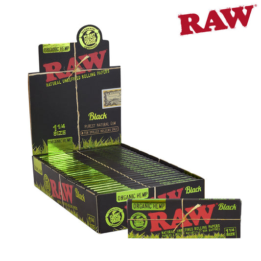 RAW Black Organic 1¼