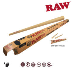 RAW PRE-ROLLED CONE – CHALLENGE (24″)
