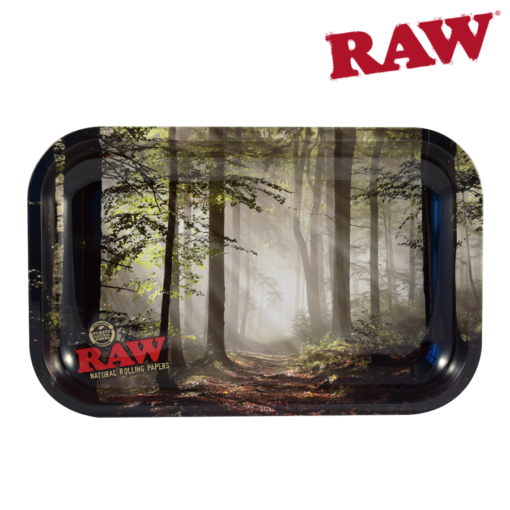RAW SMOKEY TREES ROLLING TRAY - SM