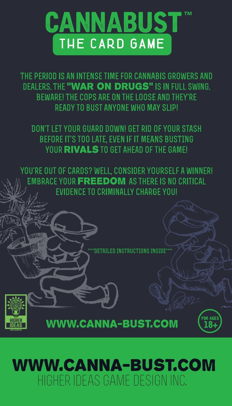 Cannabust Card Game Canada