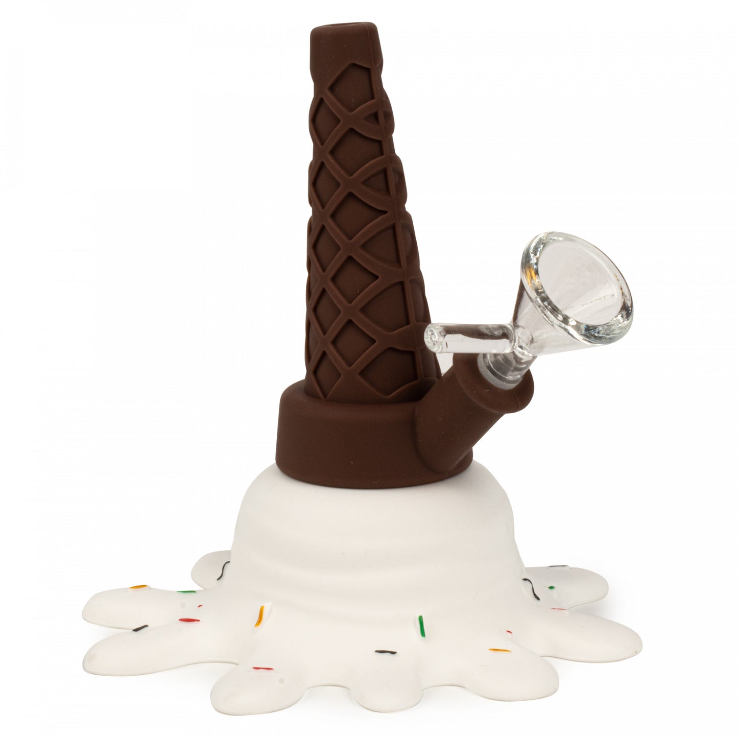 Lit Silicone Splat Bubbler