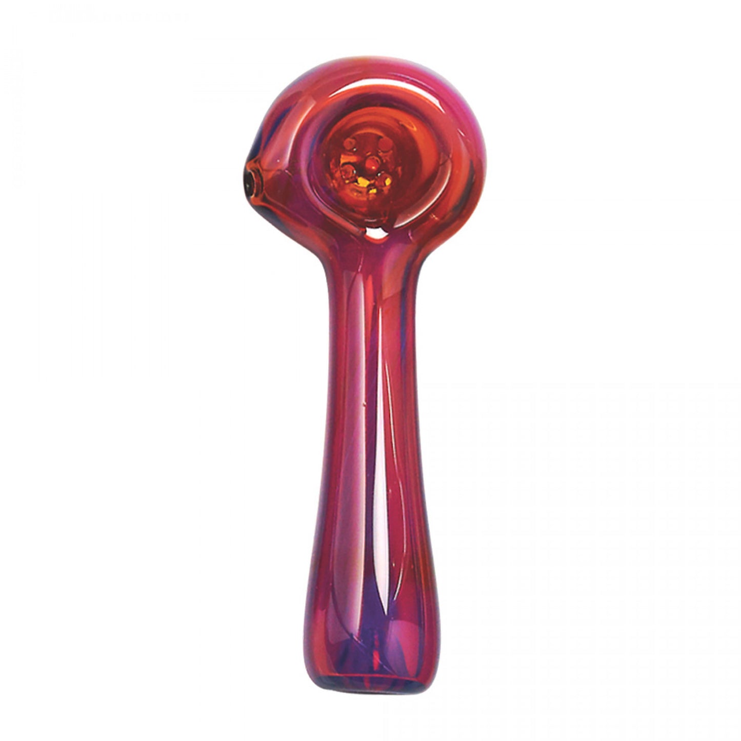 Red Eye Glass Solid Colour Pipe