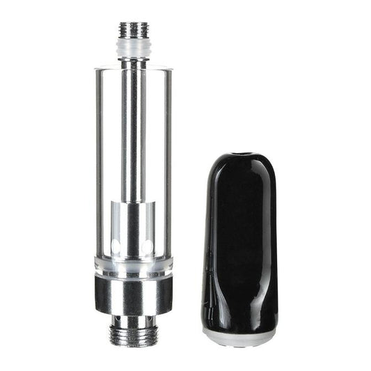 Authentic CCELL TH2 Glass Cartridge with Black Ceramic Tip - 1.0ml