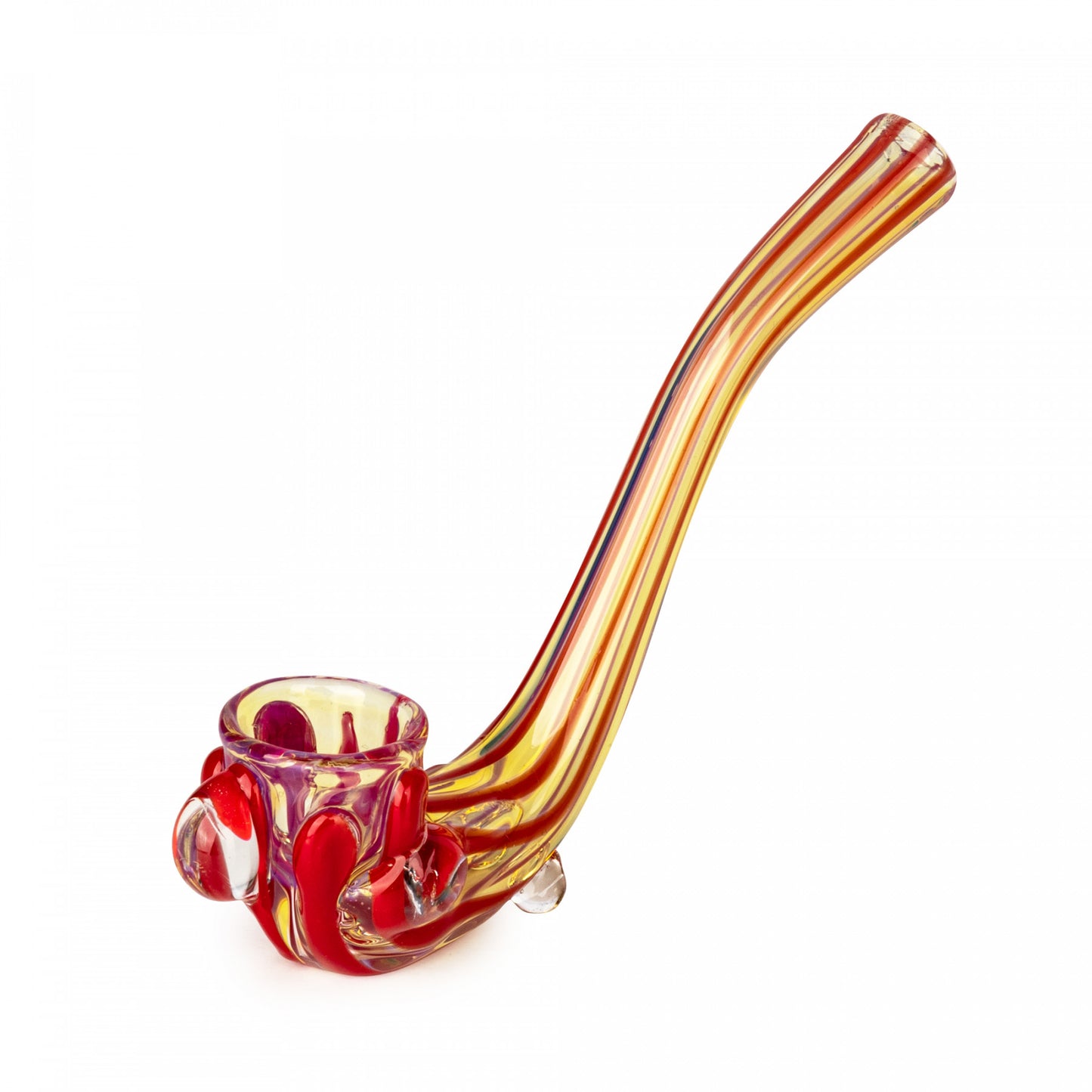 Red Eye Glass 4" Sherlock Claw Hash Pipe