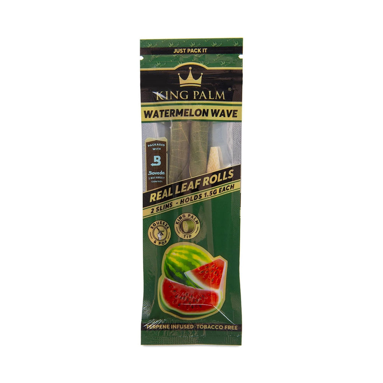 King Palm Slim Watermelon Wave