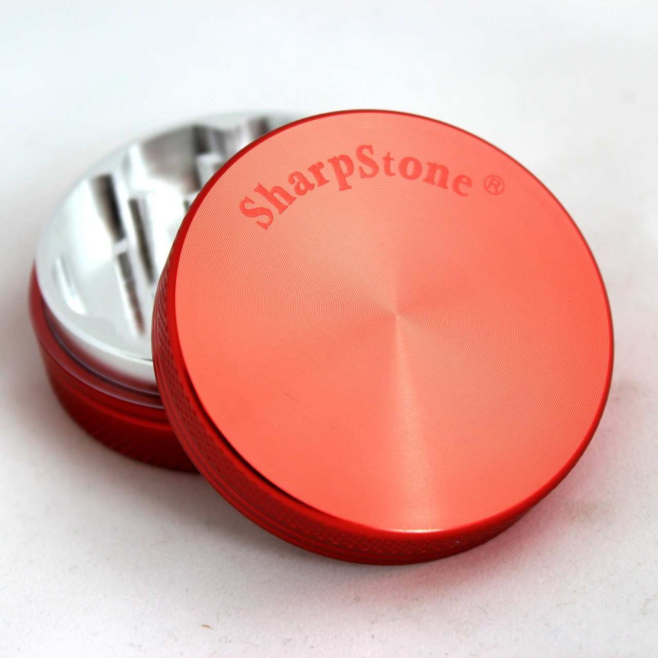 Sharpstone Ginder 2.5" 2 Piece Grinder Red