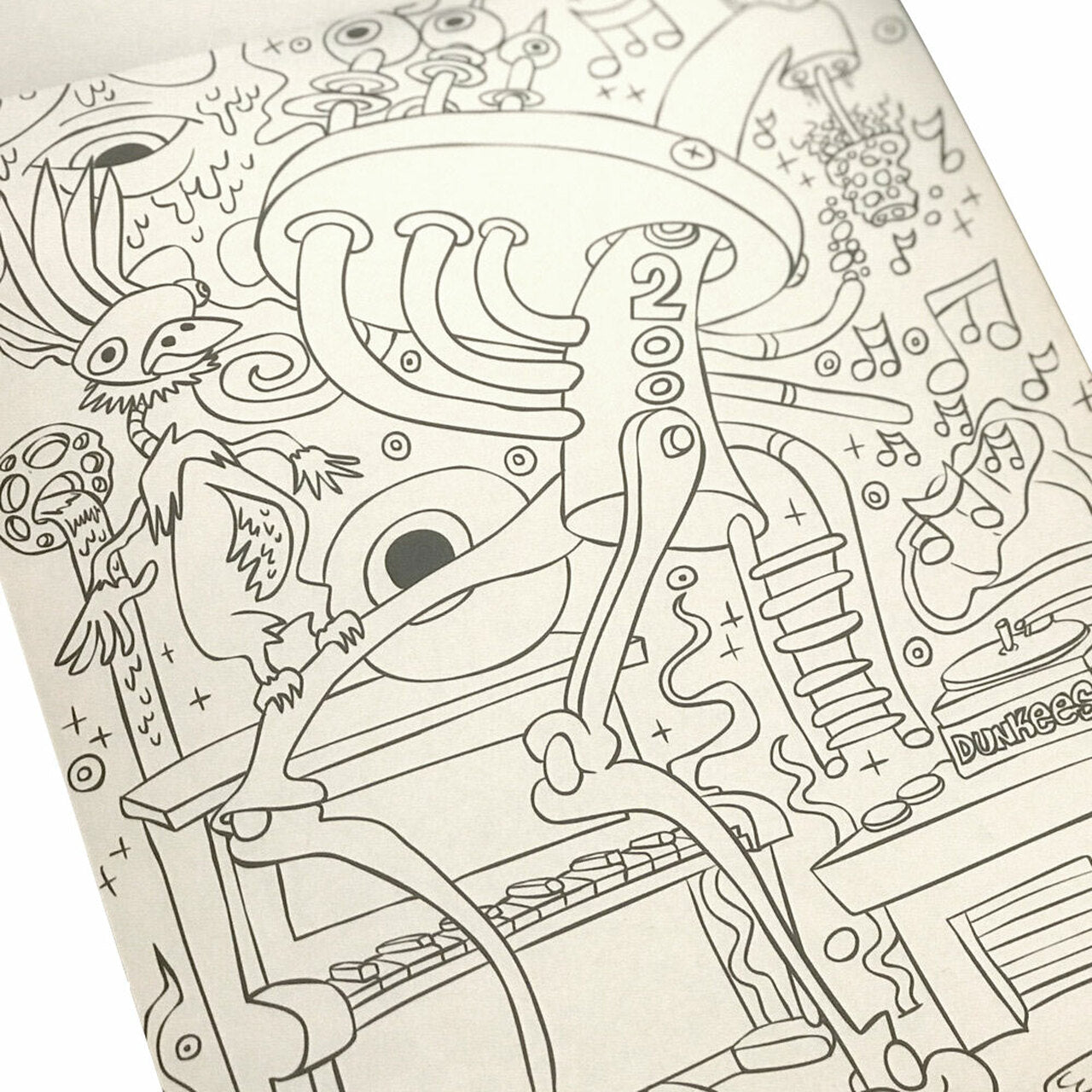 Dunkees Colouring Book