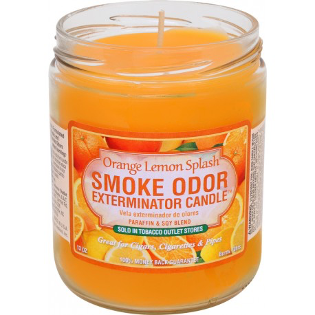 Orange Lemon Splash Smoke Odor Candle