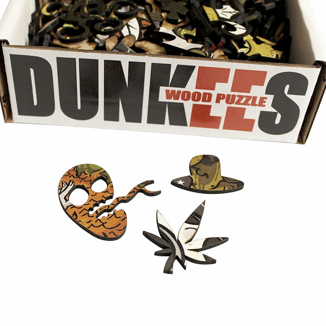 Dunkees Hell Slide Wood Puzzle