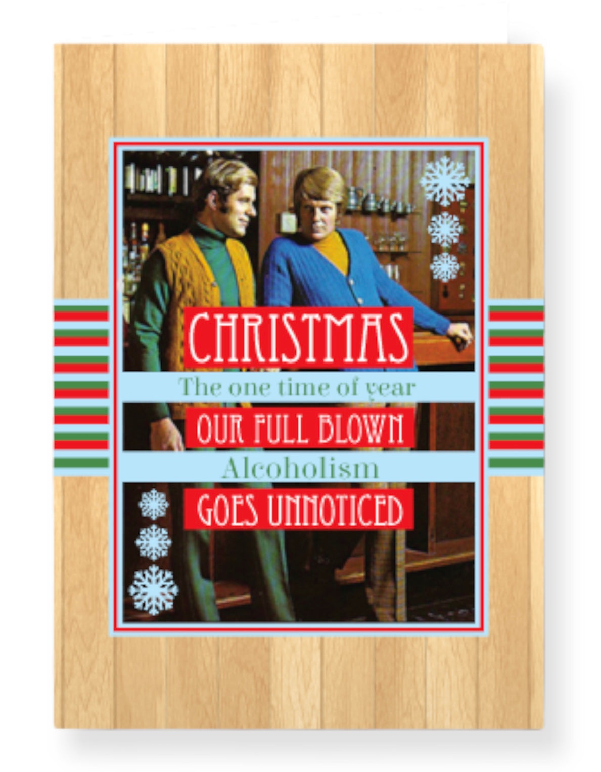 Christmas Card Alcoholism