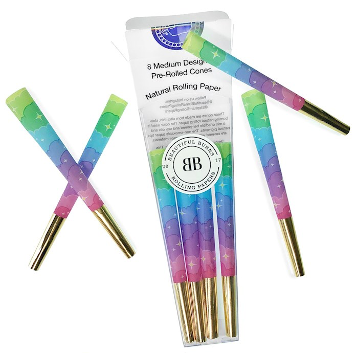 Beautiful Burns Unicorn Dreams Pre-Rolled 8 Pack Cones Canada