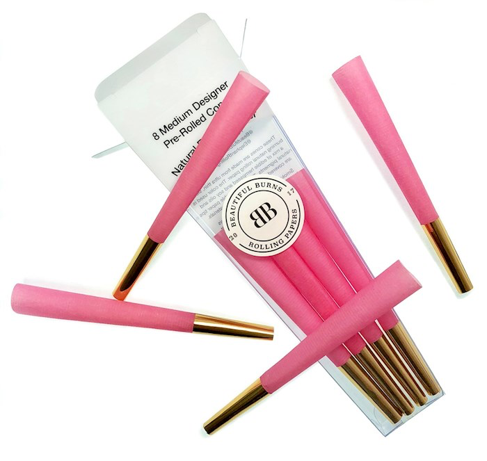 Beautiful Burns Power Pink 8 Pack  Pre-Rolled Cones Canada
