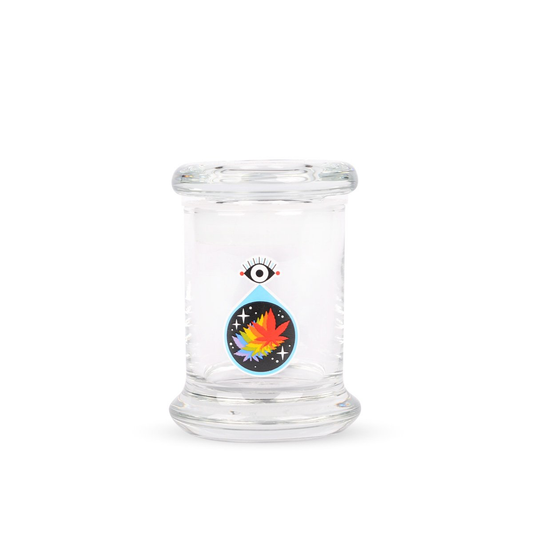 Pop-Top Jar All Seeing Leaf