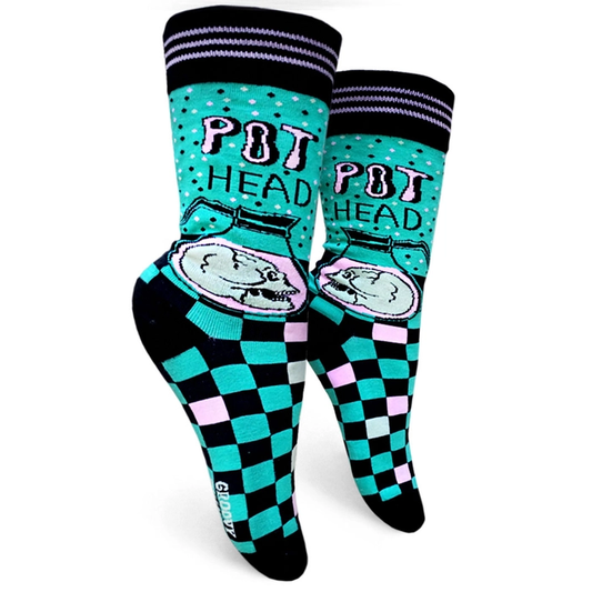 Groovy Things Pot Head Women's Socks
