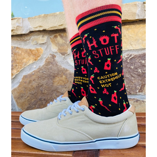 Groovy Things Hot Stuff Men's Socks