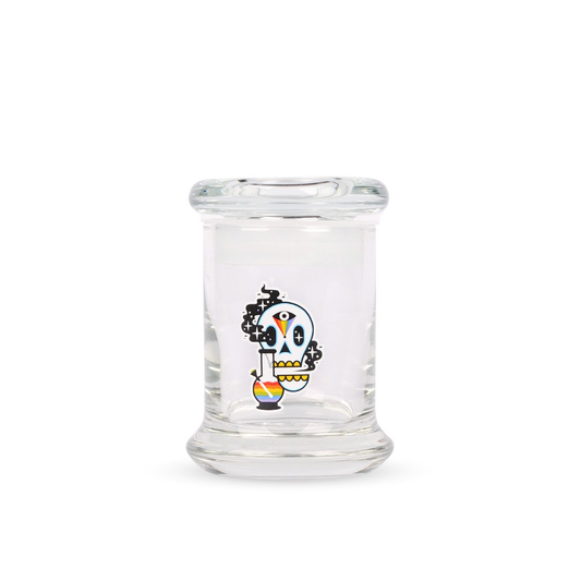 Pop-Top Jar Cosmic Skull
