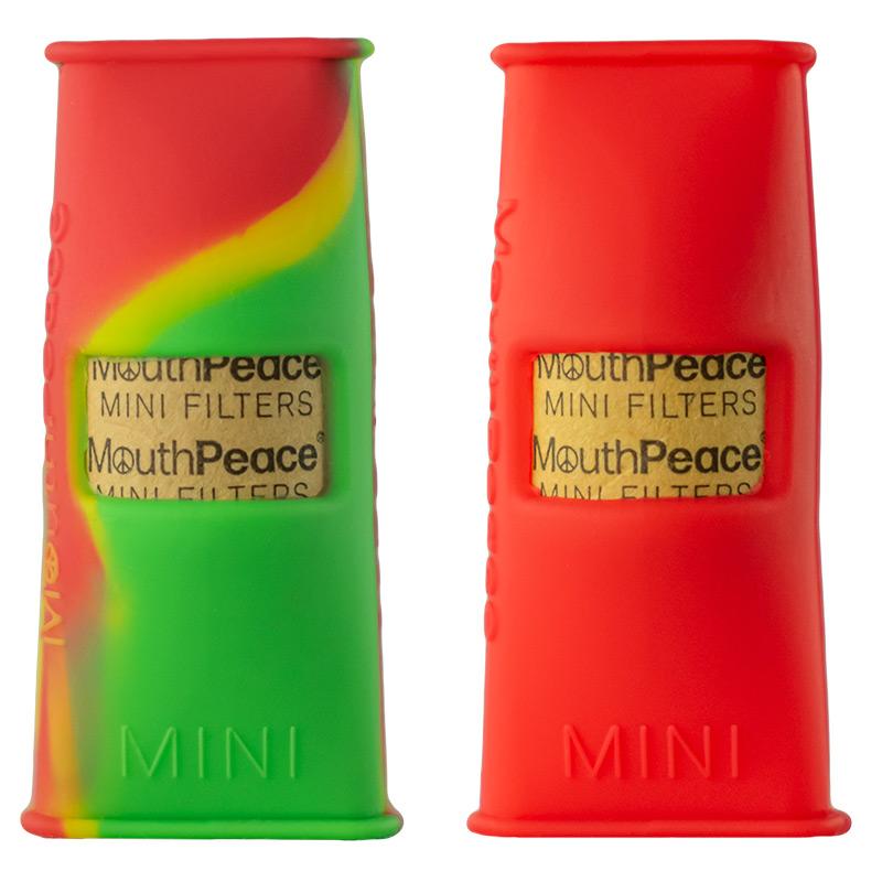 Moose Labs MouthPeace Mini Rasta Panama Red Set. Vancouver, B.C., Canada