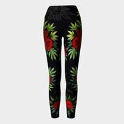 Red Rose Leggings