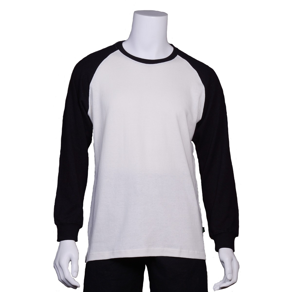 Men's Hemp Long Sleeve Baseball Top