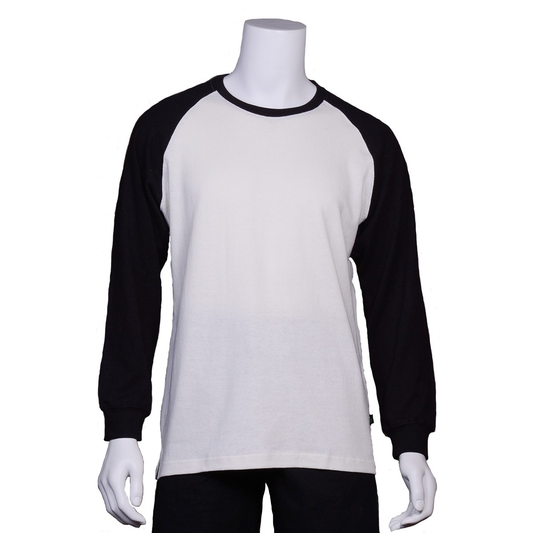 Men's Hemp Long Sleeve Baseball Top