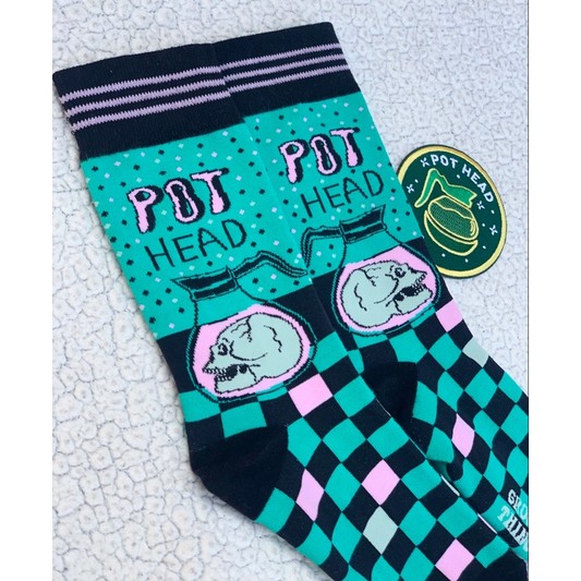 Groovy Things Pot Head Women's Socks