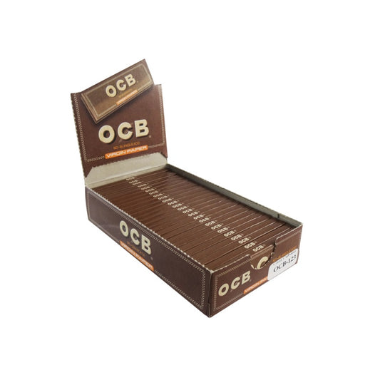 OCB Virgin Unbleached 1 1/4 1 PK