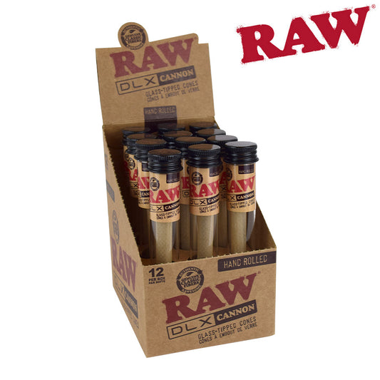 RAW® DLX Ca - Glass Tipped Cones