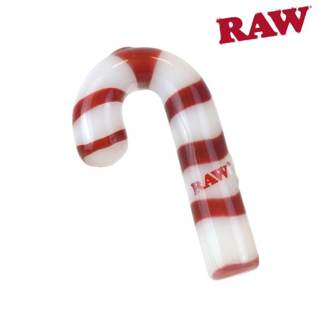 RAW Glass Candy Cane Cone Holder Limited Edition