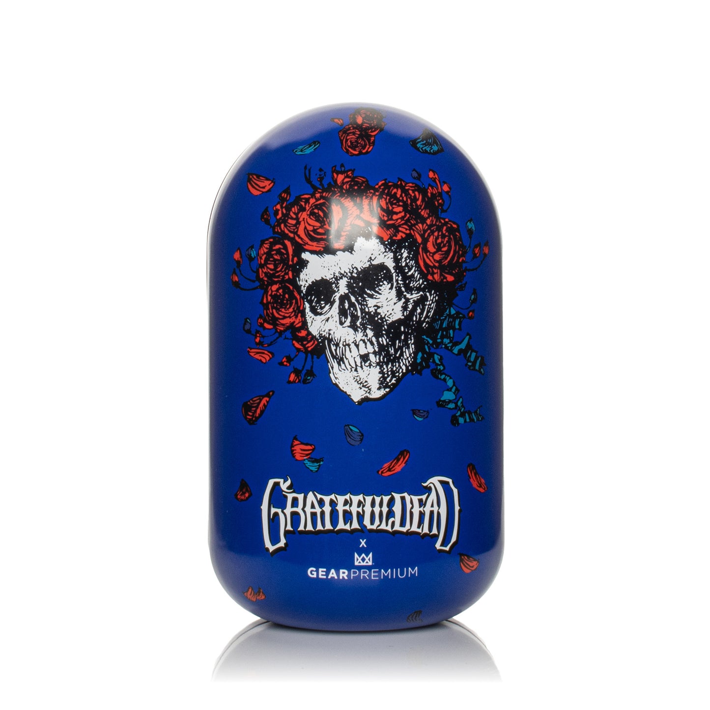 GEAR Premium® Grateful Dead 5.5" Bertha Sherlock Hand Pipe in Collectible Tin